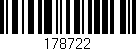 Código de barras (EAN, GTIN, SKU, ISBN): '178722'