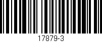 Código de barras (EAN, GTIN, SKU, ISBN): '17879-3'