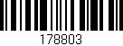 Código de barras (EAN, GTIN, SKU, ISBN): '178803'