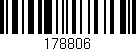 Código de barras (EAN, GTIN, SKU, ISBN): '178806'