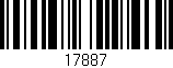 Código de barras (EAN, GTIN, SKU, ISBN): '17887'
