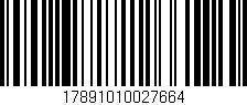 Código de barras (EAN, GTIN, SKU, ISBN): '17891010027664'