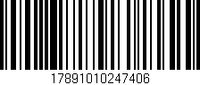 Código de barras (EAN, GTIN, SKU, ISBN): '17891010247406'