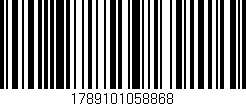 Código de barras (EAN, GTIN, SKU, ISBN): '1789101058868'