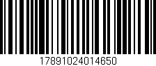 Código de barras (EAN, GTIN, SKU, ISBN): '17891024014650'