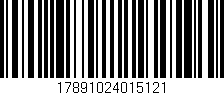 Código de barras (EAN, GTIN, SKU, ISBN): '17891024015121'