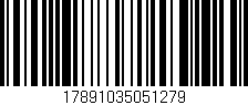 Código de barras (EAN, GTIN, SKU, ISBN): '17891035051279'