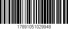 Código de barras (EAN, GTIN, SKU, ISBN): '17891051029948'