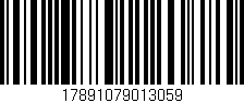 Código de barras (EAN, GTIN, SKU, ISBN): '17891079013059'