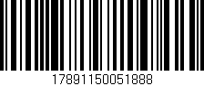 Código de barras (EAN, GTIN, SKU, ISBN): '17891150051888'