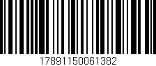 Código de barras (EAN, GTIN, SKU, ISBN): '17891150061382'