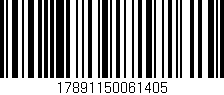 Código de barras (EAN, GTIN, SKU, ISBN): '17891150061405'