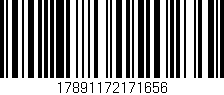Código de barras (EAN, GTIN, SKU, ISBN): '17891172171656'