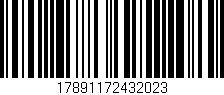 Código de barras (EAN, GTIN, SKU, ISBN): '17891172432023'