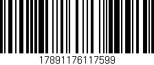Código de barras (EAN, GTIN, SKU, ISBN): '17891176117599'