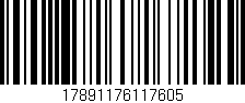Código de barras (EAN, GTIN, SKU, ISBN): '17891176117605'