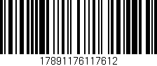Código de barras (EAN, GTIN, SKU, ISBN): '17891176117612'