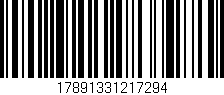 Código de barras (EAN, GTIN, SKU, ISBN): '17891331217294'