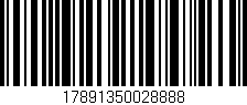 Código de barras (EAN, GTIN, SKU, ISBN): '17891350028888'