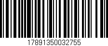 Código de barras (EAN, GTIN, SKU, ISBN): '17891350032755'