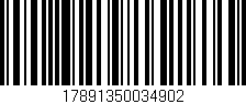 Código de barras (EAN, GTIN, SKU, ISBN): '17891350034902'