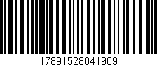Código de barras (EAN, GTIN, SKU, ISBN): '17891528041909'