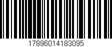 Código de barras (EAN, GTIN, SKU, ISBN): '17896014183095'