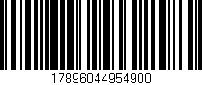Código de barras (EAN, GTIN, SKU, ISBN): '17896044954900'
