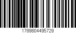Código de barras (EAN, GTIN, SKU, ISBN): '1789604495729'
