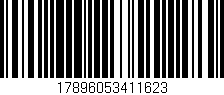 Código de barras (EAN, GTIN, SKU, ISBN): '17896053411623'