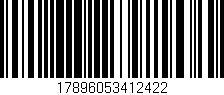 Código de barras (EAN, GTIN, SKU, ISBN): '17896053412422'