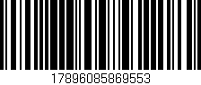 Código de barras (EAN, GTIN, SKU, ISBN): '17896085869553'