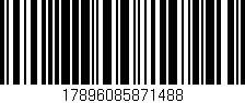 Código de barras (EAN, GTIN, SKU, ISBN): '17896085871488'