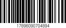 Código de barras (EAN, GTIN, SKU, ISBN): '17896090704894'