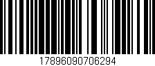 Código de barras (EAN, GTIN, SKU, ISBN): '17896090706294'