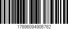 Código de barras (EAN, GTIN, SKU, ISBN): '17896094906782'