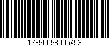 Código de barras (EAN, GTIN, SKU, ISBN): '17896098905453'