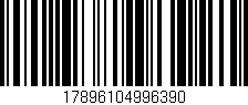 Código de barras (EAN, GTIN, SKU, ISBN): '17896104996390'