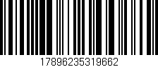 Código de barras (EAN, GTIN, SKU, ISBN): '17896235319662'