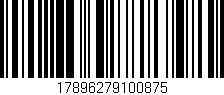 Código de barras (EAN, GTIN, SKU, ISBN): '17896279100875'