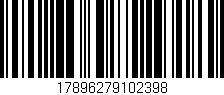 Código de barras (EAN, GTIN, SKU, ISBN): '17896279102398'
