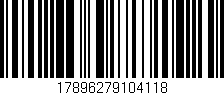 Código de barras (EAN, GTIN, SKU, ISBN): '17896279104118'