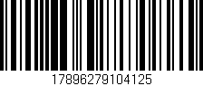 Código de barras (EAN, GTIN, SKU, ISBN): '17896279104125'