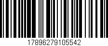 Código de barras (EAN, GTIN, SKU, ISBN): '17896279105542'
