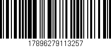 Código de barras (EAN, GTIN, SKU, ISBN): '17896279113257'