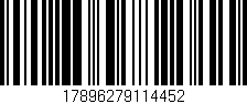 Código de barras (EAN, GTIN, SKU, ISBN): '17896279114452'