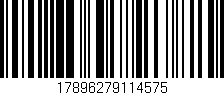 Código de barras (EAN, GTIN, SKU, ISBN): '17896279114575'