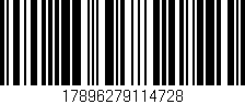 Código de barras (EAN, GTIN, SKU, ISBN): '17896279114728'
