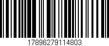 Código de barras (EAN, GTIN, SKU, ISBN): '17896279114803'