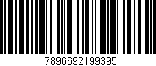 Código de barras (EAN, GTIN, SKU, ISBN): '17896692199395'